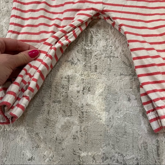 🐰 Boden | Red & white striped bunny overalls - Picture 4 of 8